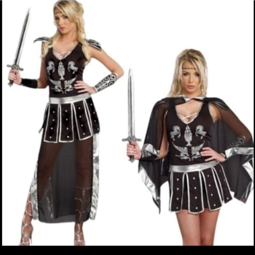 Glorious Gladiator Costume Cosplay wear Dreamgirls NWT